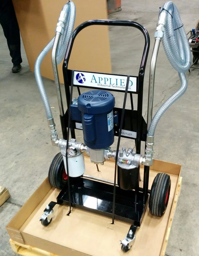 Applied Fluid Power Hydraulic Filter Cart